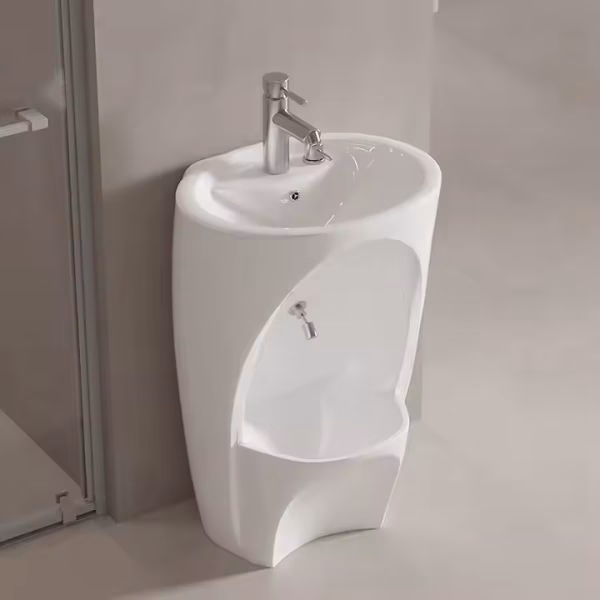 Wudu sink with foot wash